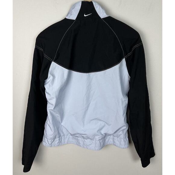 Vintage Nike Track Jacket Sportswear Logo Full Zip Pastel Blue Size Medium Wm’s - Picture 2 of 5